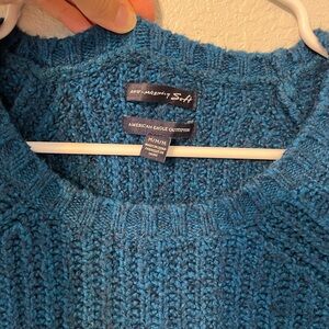 American Eagle Outfitters Blue Sweater